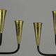 Pair of Seven-Candle Candelabras — Gunnar Ander for Ystad-Metall, Sweden, 1960s