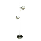 Space age style eye ball floor lamp 70' design Aluminor