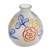 Vase art déco couleurs primaires
