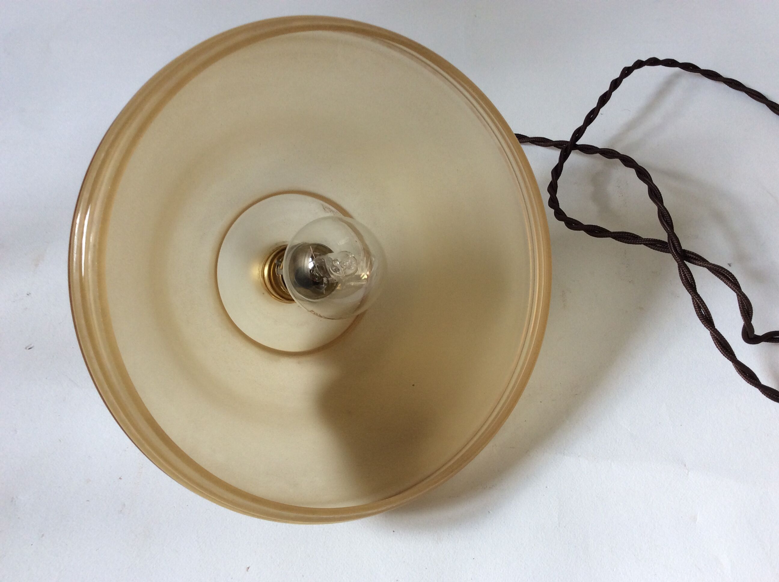 Vintage opaline hanging