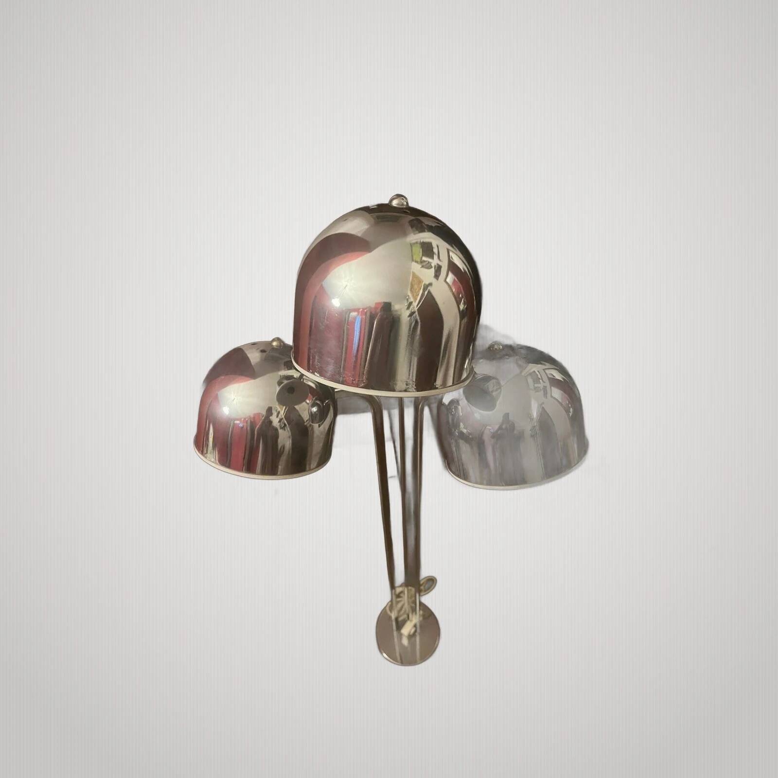 Reggiani Lamp in Chrome 1970s Author Design