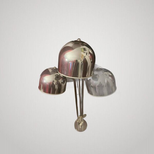 Lampadaire Reggiani en chrome, années 70