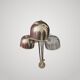 Reggiani Lamp in Chrome 1970s Author Design