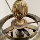 Louis XVI style floor lamp in lacquered and gilded wood circa 1880