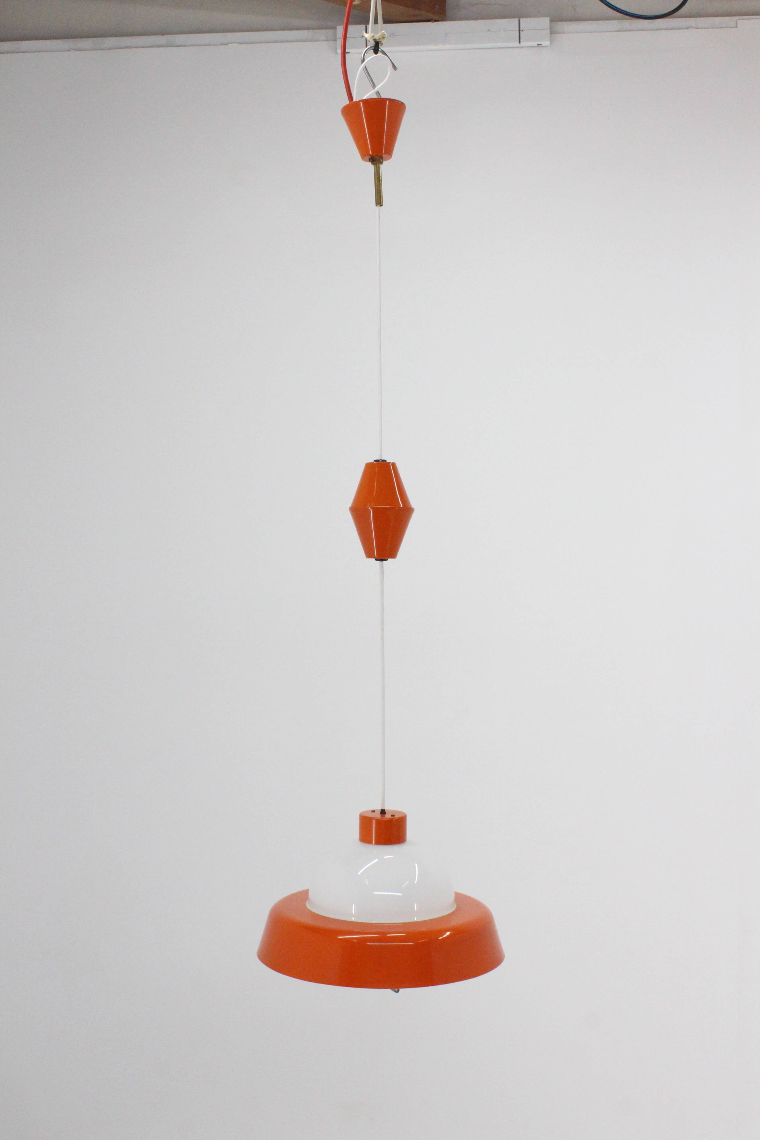 Vintage adjustable chandelier, 1970