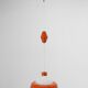 Vintage adjustable chandelier, 1970