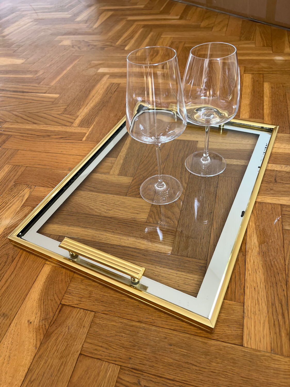 Hollywood Regency trolley 1970s