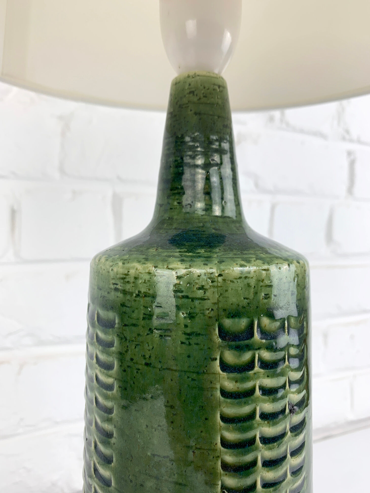 Ceramic Table Lamp Dl27, Per Linnemann-Schmidt for Palshus, Denmark