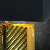 Lampe de table en laiton massif 1970