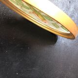 Golden frame and bird painting