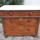 Coffre antique des tiroirs/commode,19ème