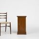 French Art Deco nightstand in varnished wood, ca. 1930
