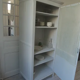 Armoire gris perle