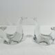 Pair of crystal candlesticks