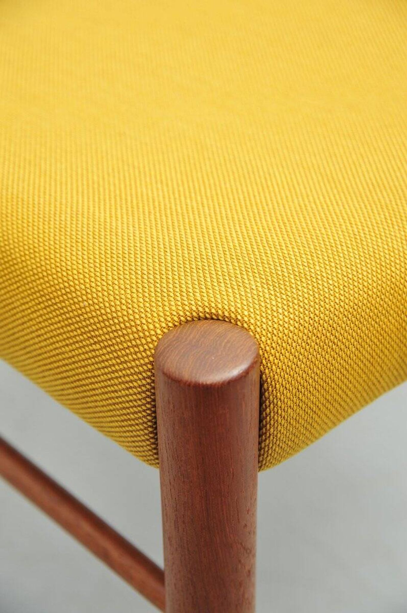 Danish vintage teak dining chairs by HW Klein for Bramin, set of 4