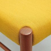Danish vintage teak dining chairs by HW Klein for Bramin, set of 4
