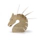 Pair of "horse" bookends by Fratelli Mannelli