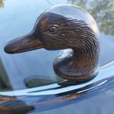 Silver metal duck head bottle opener
