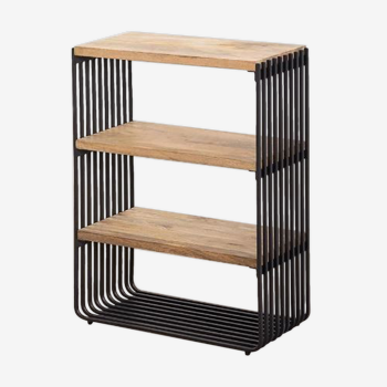 Mango wood shelf 60cm