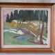 Hjalmar Lundström, Swedish Oil Painting, 1940s, Framed