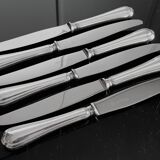 Christofle / 18-piece set, silver-plated metal spatours model