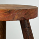 Vintage tripod wooden stool