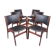 6 chaises du milieu du siècle par Erik Buch, modèle 89, années 1960, ensemble de 6