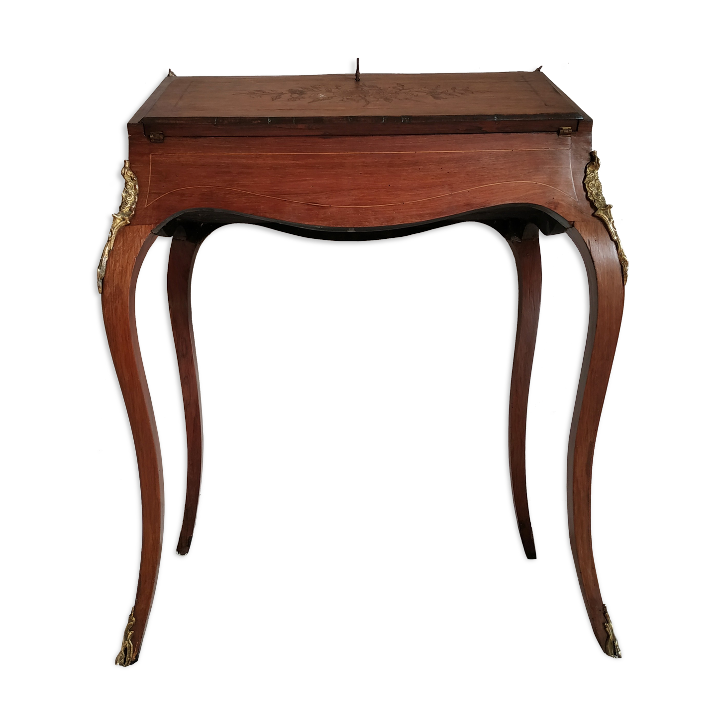 Secrétaire à pente ancien en bois