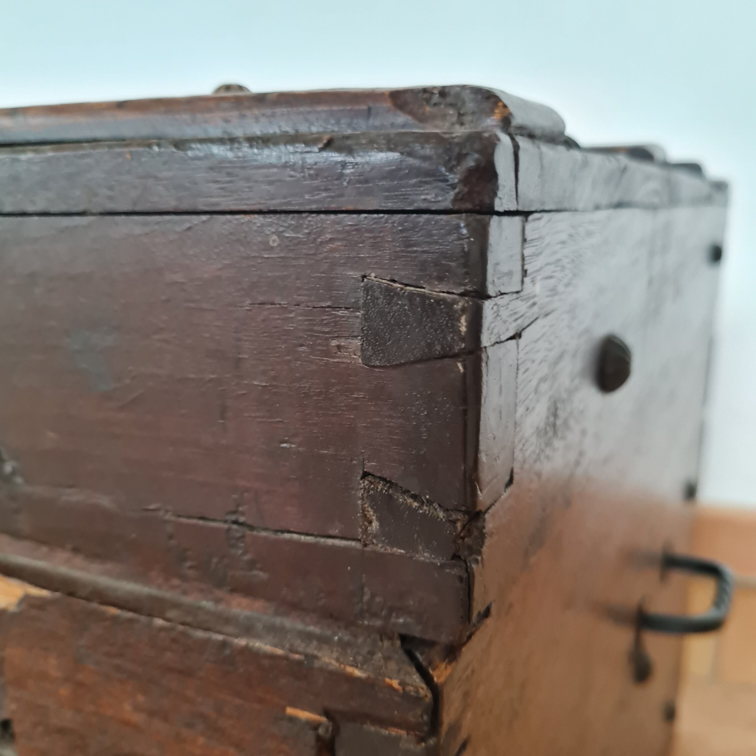 Vintage transport trunk