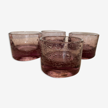 Set de 4 verres gobelets de Biot