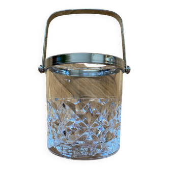 Crystal ice bucket