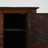 Rare French 16th century oak cabinet with beautiful patina