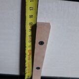 Vintage red formica shelf