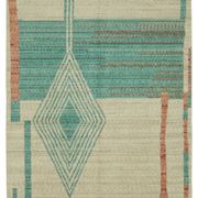Tapis Oushak turc fait main 197 cm x 300 cm