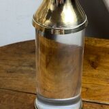 Lucite and brass candlestick, 1960s/70s