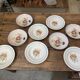 Mismatched deep plates service Saint Clément - Moulin Des Loups