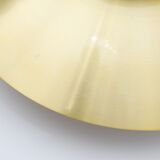 Danish pendant lamp in golden brass 60's