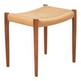 Niels O. Møller Stool Model 80a in Teak, 1960s Denmark