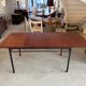 Mahogany table from the 1950s