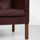 Danish 2-seater sofa in leather by Børge Mogensen for Fredericia