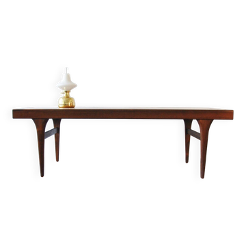 Table basse en palissandre par Johannes Andersen pour CFC Silkeborg, années 1960