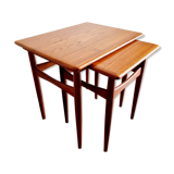 Vintage nesting tables by Kai Kristiansen, 1960s