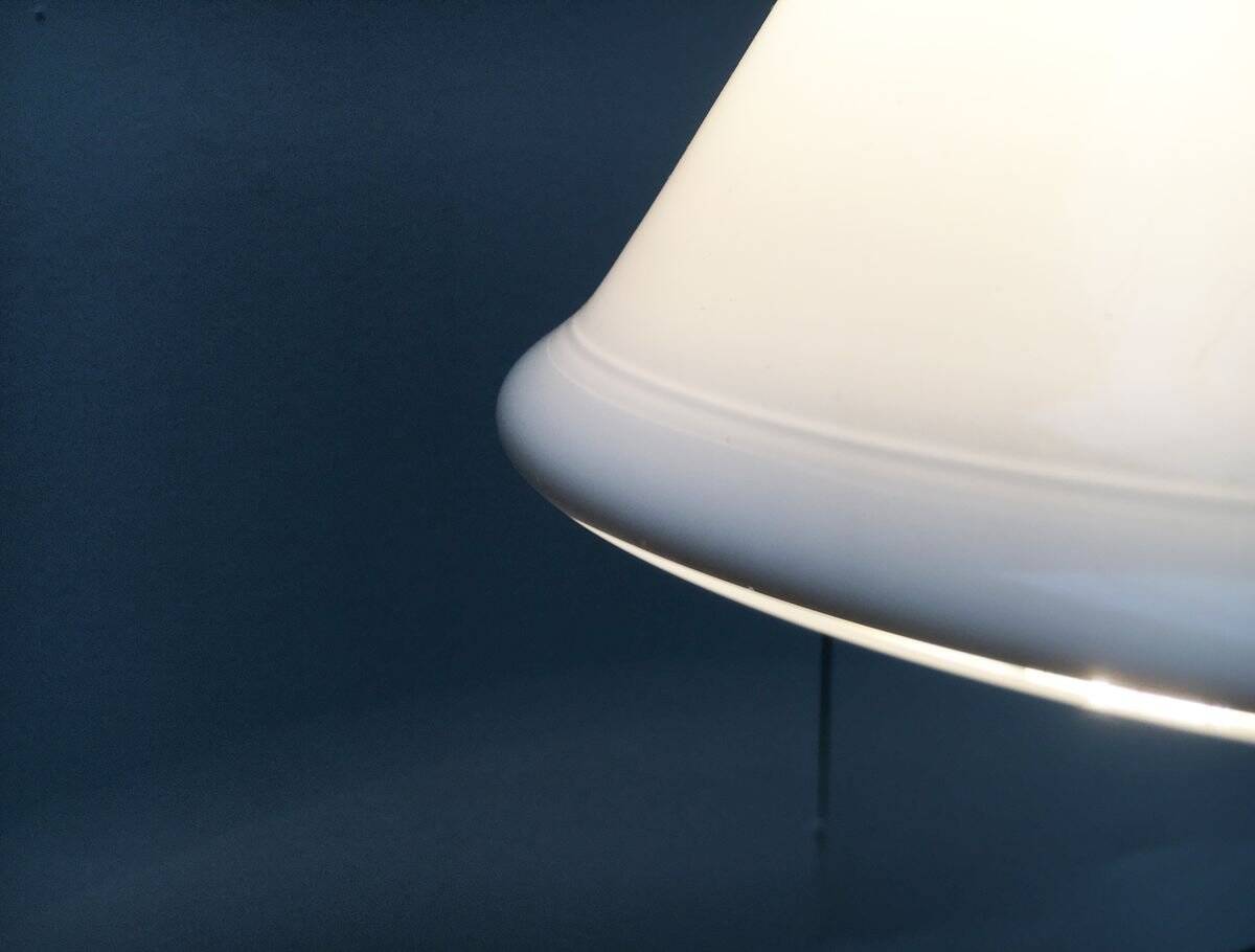 Vintage Mini Suspension Lamp P&T Danish by Michael Bang for Holmegaard, 1970s