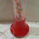 Vintage tulip ashtray lamp