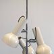 3-spot chandelier by Staff Leuchten, 1960s-70s