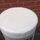Leonardo Rossano metal and leather stool for Lapalma, Italy