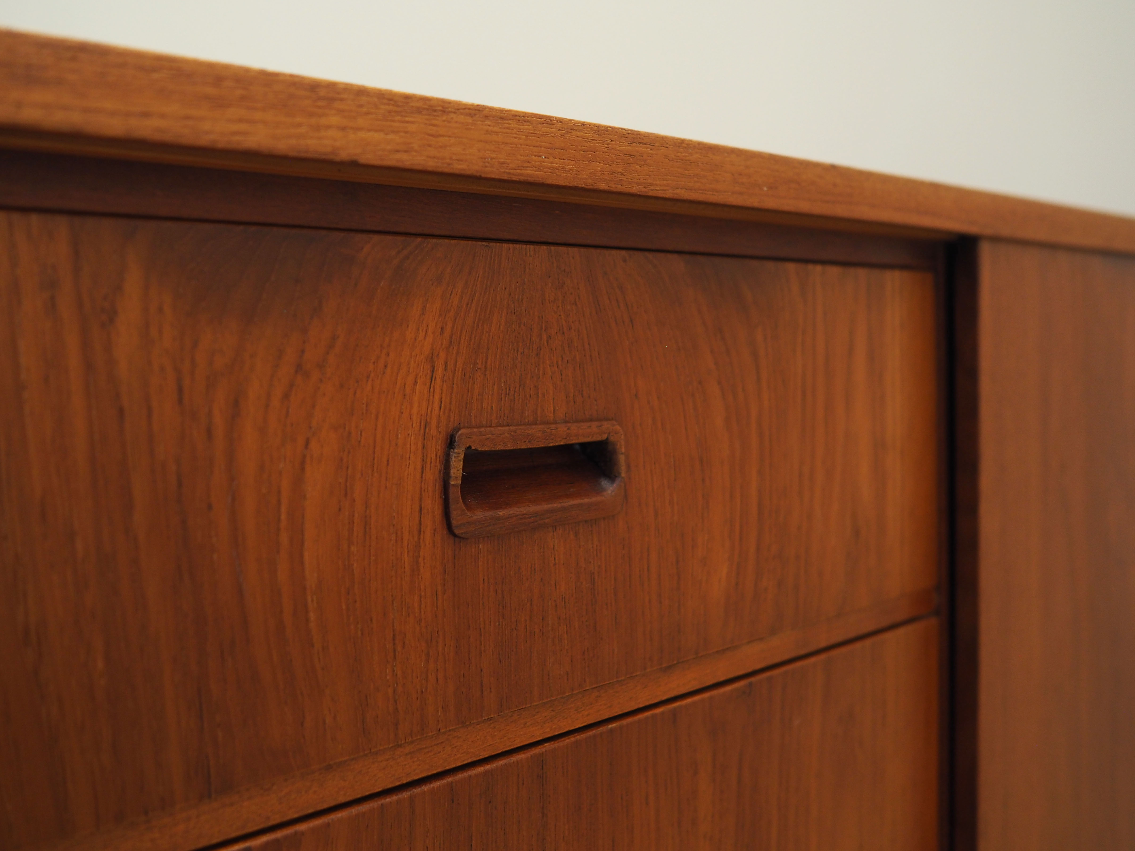 Teak sideboard, Danish design, 1960s, production: Denmark