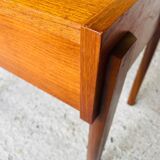 Vintage Scandinavian teak bedside table circa 1960's