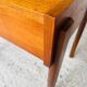 Vintage Scandinavian teak bedside table circa 1960's