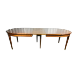 Louis XVI dining room table - 3 cherry extensions